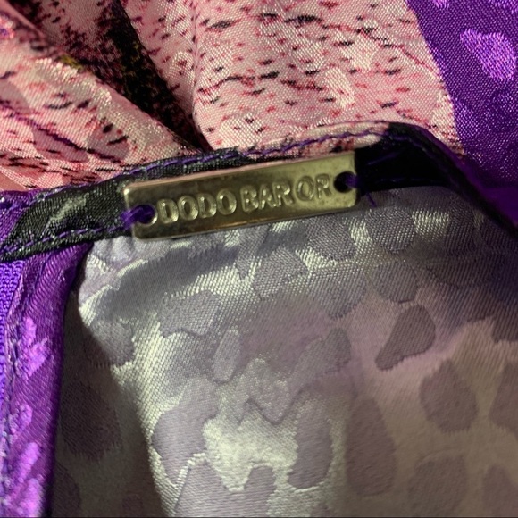 Dodo Bar Or Randy Purple Asymmetrical Mini dress US 6 - Picture 11 of 12